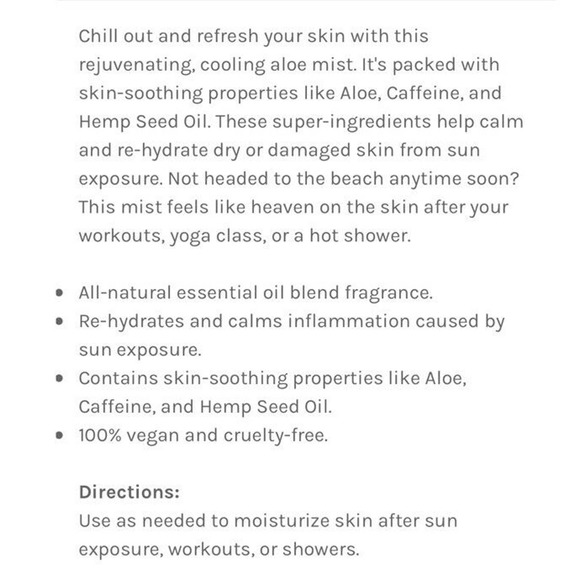 CORAL SUN Aloe Spray 8 Fl Oz / 237 mL ~ NEW ~ FAST SHIPPING - Picture 2 of 2